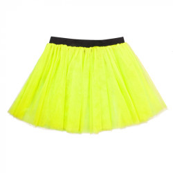 Neónovo žltá tutu sukňa, veľkosť M/L